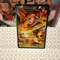 Pokemon TCG Charizard EX Foil Basic XY XY121 180 HP English 5ban Graphics Card - Image 1