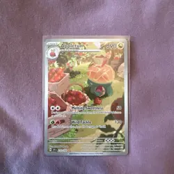 Appletun Illustration Rare Holo Pokemon Card 211/191 Sv08 Surging Sparks - Image 1