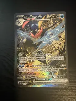Greninja ex 132 Sv: Scarlet & Violet Promo Cards Holo NM - Image 1
