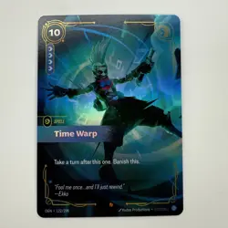 Time Warp Origins OGN 122/298 Epic NM Foil League of Legends Card - Image 1