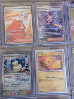 Pokemon Card Lot Full Art Trainers Shinies Victini VMAX Reshiram Tyranitar - Image 4