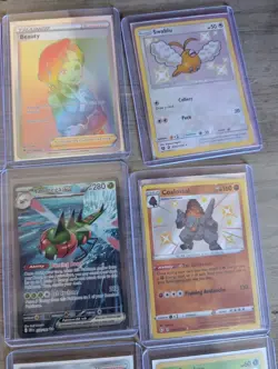Pokemon Card Lot Full Art Trainers Shinies Victini VMAX Reshiram Tyranitar - Image 5