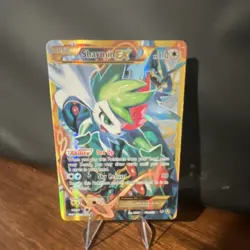 Pokemon Shaymin EX 077A/108 Alternate Art Promo EX Holo Card (some small dings) - Image 1