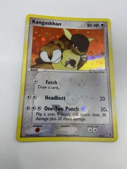 2004 EX FireRed & LeafGreen Kangaskhan 6/112 Holo Pokemon Card - Image 1