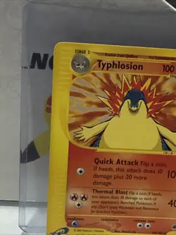 Pokemon Typhlosion Expedition Base Set 64/165 Rare 100 HP Regular Card - Image 2