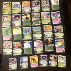 Saiyan Card Lot DBZ CCG Dragon ball Z Score Card Bundle/Lot - Image 1