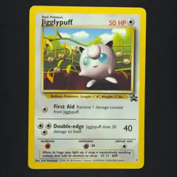 Jigglypuff 7 - Black Star Promo - Pokemon Card - Image 1