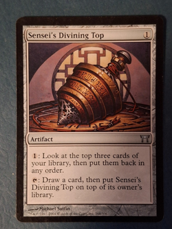 Sensei's Divining Top MTG#268 near mint - Image 1