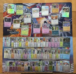 Pokemon Card Lot Pokeball Masterball Holo 102 Cards Eevee Umbreon Espeon - Image 1