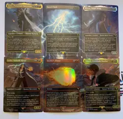 Lot Of 6 Cards MTG Final Fantasy Rare Borderless Foils; Final Fantasy VIII - Image 1