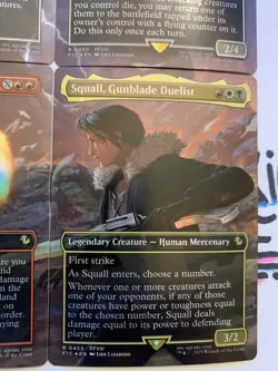 Lot Of 6 Cards MTG Final Fantasy Rare Borderless Foils; Final Fantasy VIII - Image 5