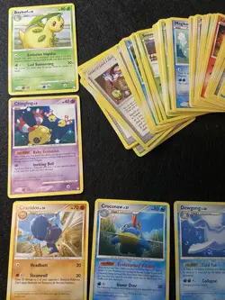 Mysterious Treasures D&P Set - 77 of 79 Common & Uncom Pokemon Card Lot - Series - Image 2