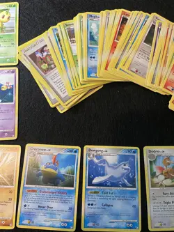 Mysterious Treasures D&P Set - 77 of 79 Common & Uncom Pokemon Card Lot - Series - Image 3