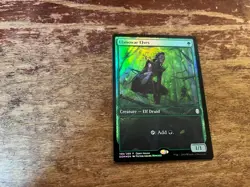 Mtg Llanowar Elves Full Art - Image 1