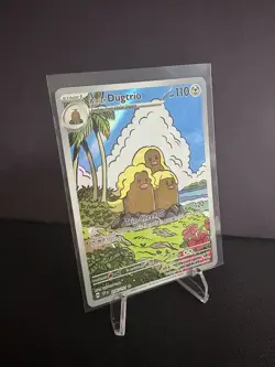 Alolan Dugtrio 208/191 SV08: Surging Sparks Illustration Rare Pokemon Card NM - Image 3