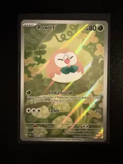 Perfect Order Rowlet 90/88 Illustration Rare Pokemon Card - NM - Image 1