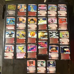 Red Card Bundle Dragon Ball Z CCG Card Lot DBZ Score Card - Image 1