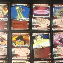 Red Card Bundle Dragon Ball Z CCG Card Lot DBZ Score Card - Image 3