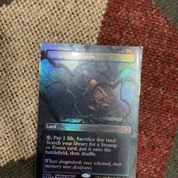 x1 Verdant Catacombs SPG MTG 113 FOIL BORDERLESS MYTHIC M/NM 1x - Image 5