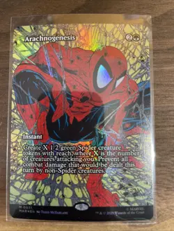 Arachnogenesis (Borderless) Marvel Universe Eternal-Legal Foil - Image 1