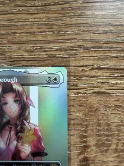 MTG Aerith Gainsborough (Borderless Foil) Final Fantasy 0374 FFVII FF7 NM - Image 3