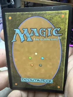 Mountain (270) - Full Art Phyrexia: All Will Be One Foil Misprint Light Crimp - Image 2
