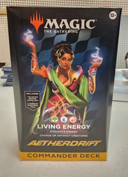 MTG: Aetherdrift Commander Deck - Living Energy Factory Sealed - Image 1
