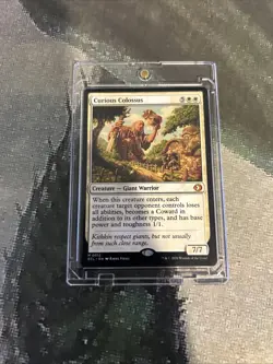 MTG Curious Colossus - Lorwyn Eclipsed (ECL) #12 Magic the Gathering - Image 4