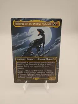 Indoraptor, the Perfect Hybrid - Borderless - Jurassic World Collection (MTG) - Image 1