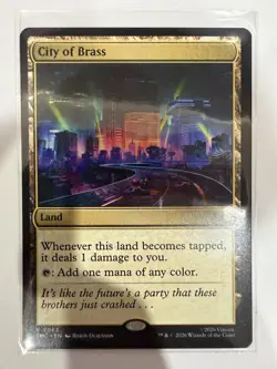 2026 Magic: Commander: Teenage Mutant Ninja Turtles #62 City of Brass - Image 1