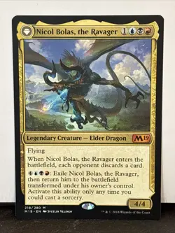 Nicol Bolas, the Ravager Core Set 2019 Regular - Image 1