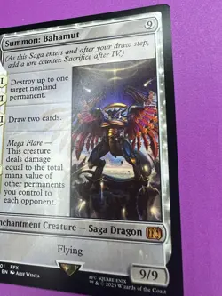 Summon: Bahamut FIN 0001 Non-Foil Regular - Final Fantasy Magic the Gathering NM - Image 5