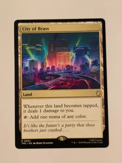 City of Brass Commander Teenage Mutant Ninja Turtles MTG NM - Image 1