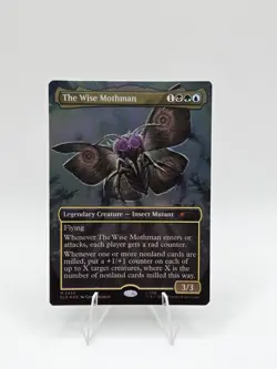 The Wise Mothman Fallout Secret Lair Drop Foil Near Mint - Image 1