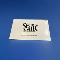 MTG ✨ Secret Lair Legendary Flyers - Roadshow Foil New - Magic - Image 1