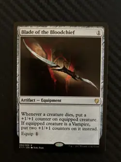 Blade of the Bloodchief Commander 2017 NM - LP - Image 1