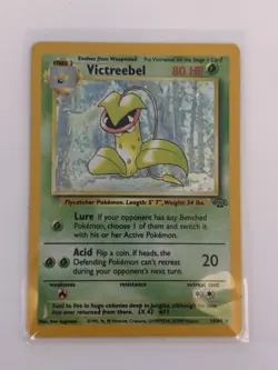 Pokemon Victreebel 14/64 Jungle Holo Rare Unlimited WOTC - LP - Image 1
