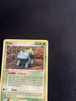Ditto Bulbasaur 36/113 Nonholo Pokemon EX Delta Species 2005 Vintage HP - Image 3