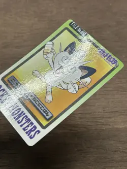 Meowth File No. 052 Pokemon Bandai Carddass Japanese 1997 Pocket Monsters - Image 3