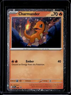 Charmander - 047 / S&V Black Star Promo Cosmos 2023 (NM) / Pokemon TCG - Image 1