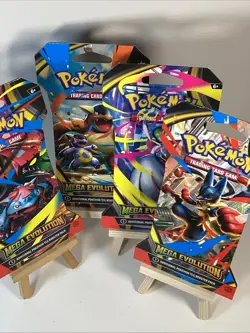 Pokemon TCG (4) Mega Evolutions Sleeved Booster Packs - Full Art Set SEALED! - Image 4