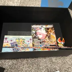 Pokemon Shining Legends GX Holo Card Lot Bewear GX Tin Storage Box Accessories - Image 5