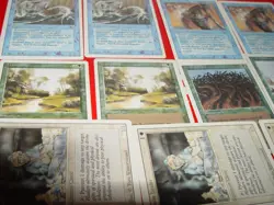 MTG 11x REVISED 3rd edition blue white green magic card lot LP - Image 5
