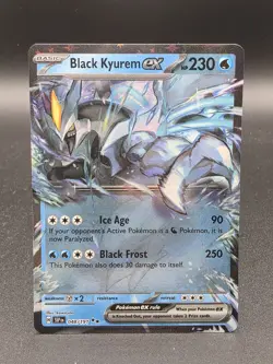 Pokemon TCG Black Kyurem EX Surging Sparks STAMPED Promo 048/191 NM - Image 1
