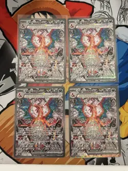 Pokemon TCG Charizard EX Sir Obsidian Flames 223/197 X 4! Condition In Pics! - Image 1