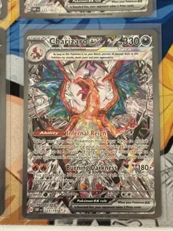 Pokemon TCG Charizard EX Sir Obsidian Flames 223/197 X 4! Condition In Pics! - Image 3