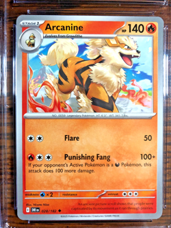 Arcanine Regular Uncommon #028|CGC PRISTINE 10|2025 Destined Rivals|Pokemon TCG - Image 5