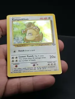 Pokemon TCG Kangaskhan Holo Rare Jungle 1997 Card #5 - Image 3