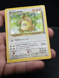 Pokemon TCG Kangaskhan Holo Rare Jungle 1997 Card #5 - Image 4