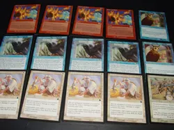 MTG 15x urza's destiny legacy RED BLUE WHITE magic card lot MP RACK AND RUIN - Image 3